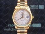 EW Factory Rolex Day Date II 41MM Swiss Replica Watch Yellow Gold Case